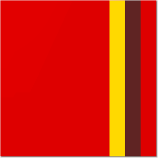 Ferrari Racing Stripes Posters and Art